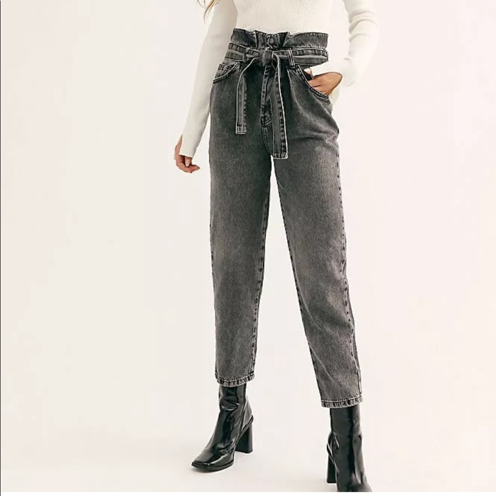 Free people paper bag style pants